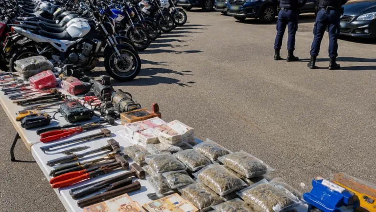 Un réseau de cambriolages démantelé en Sarthe : cinq interpellations et un butin conséquent