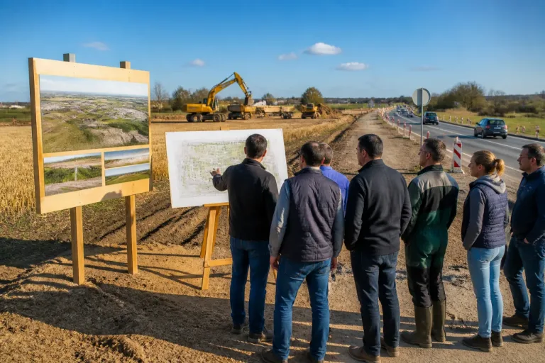 Un rond-point sur la RN 13 attendu d’ici fin 2027 pour sécuriser l’axe Évreux–Pacy