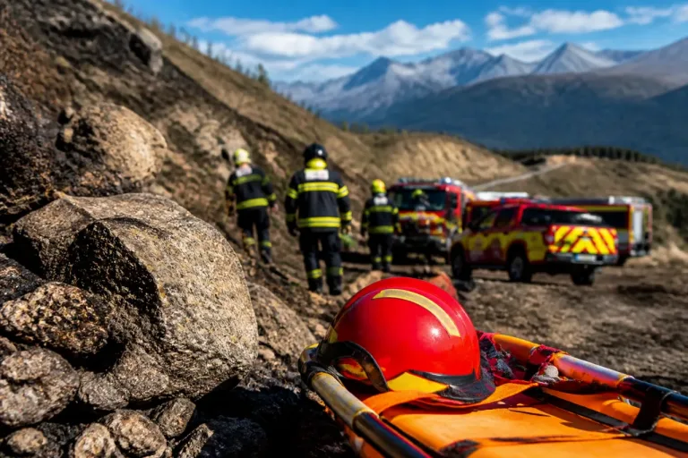 Un sapeur‑pompier de 22 ans tué par une chute de pierres lors d’un feu de forêt