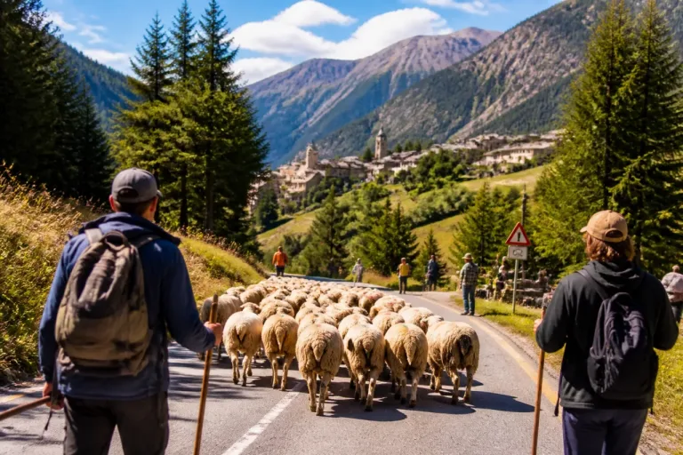 Un troupeau marseillais en route vers Méolans-Revel : la transhumance renaît par la solidarité