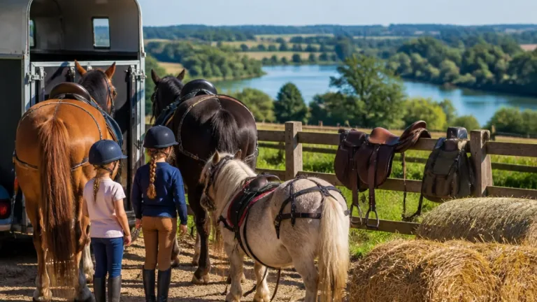 Une famille de la Vienne parcourt 150 km à cheval en sept jours, de Esse à Rochechouart