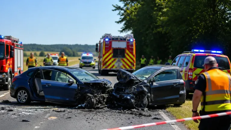 Une femme tuée dans une collision frontale sur la D81 à Vendeuvre-sur-Barse