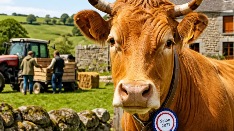 Une ferrandaise du Puy-de-Dôme choisie comme vache égérie du Salon 2027