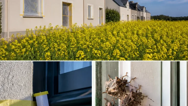 Une invasion de punaises des champs perturbe des foyers en bordure de champs dans le Morbihan