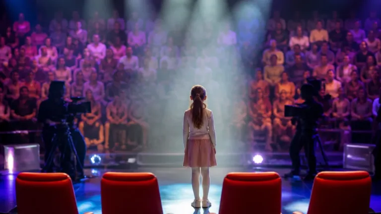 Une jeune d’Étival-Clairefontaine sur la scène de The Voice Kids : le rêve à la télévision