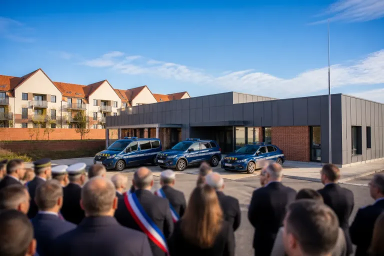 Une nouvelle caserne et 18 logements de fonction inaugurés à Savy‑Berlette