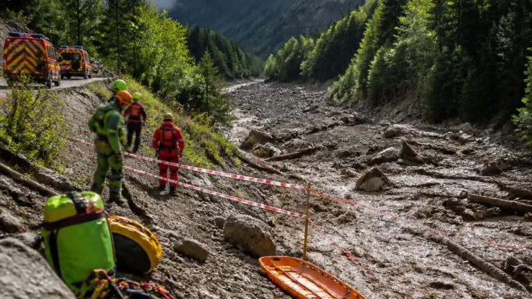 Une nouvelle coulée torrentielle fait un mort à Sixt‑Fer‑à‑Cheval