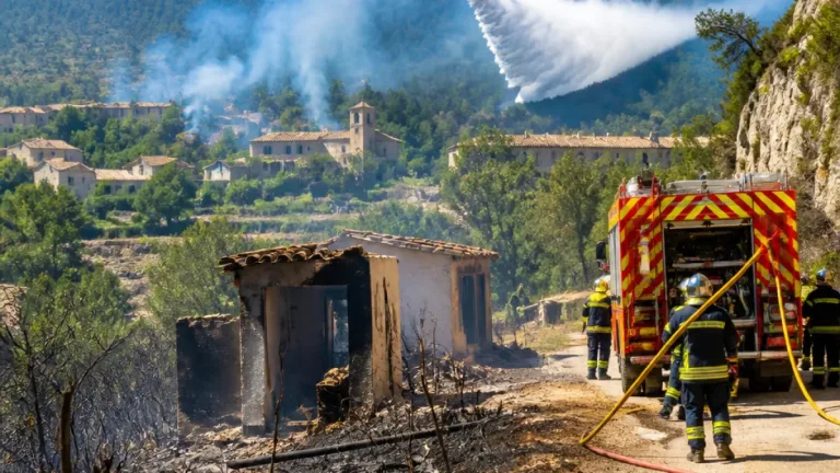 Vague d'interventions en Ariège : plusieurs feux maîtrisés, un bombardier d'eau engagé