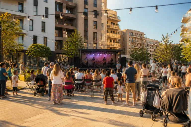 Val d’Europe met la musique en bas des immeubles : concerts gratuits jusqu’au 13 juillet
