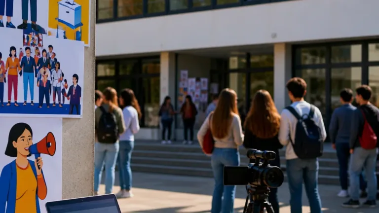 Vannes : deux lycéens lancent « Interface » pour rapprocher les jeunes de la politique