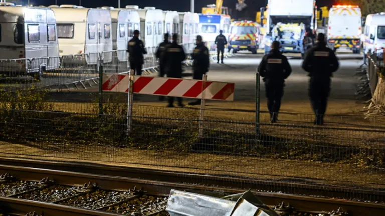 Vannes : évacuation rapide d'une aire occupée illicitement après un incident sur la voie ferrée