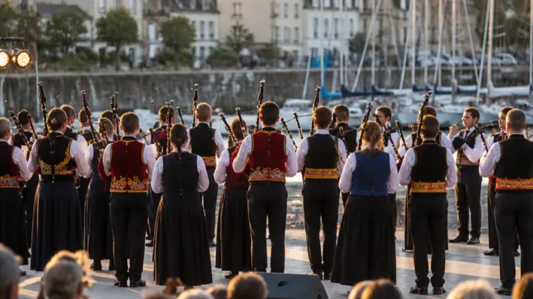 Vannes : le bagad présente « Diwall » avant le championnat national