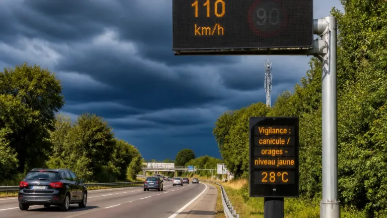 Vannes : orages attendus, vigilance canicule et fin de la limitation à 90 km/h