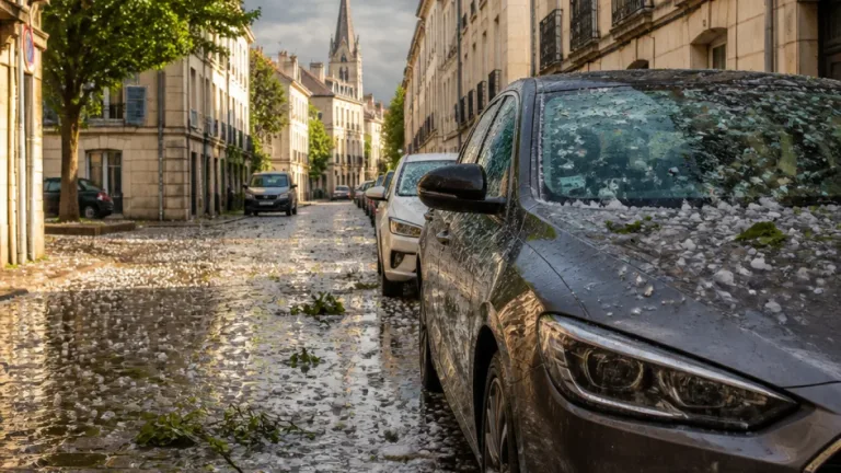 Vannes : un orage violent avec des grêlons « gros comme des billes » traverse le pays de Vannes