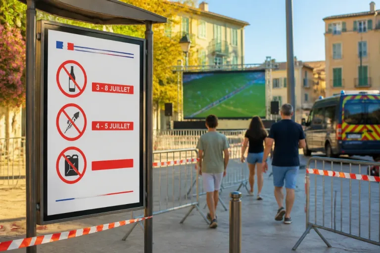 Var: alcool sur voie publique, feux d’artifice et carburants en jerrican interdits plusieurs jours