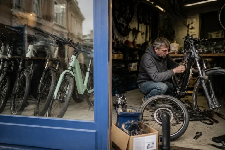 Vélos électriques à bas prix : promesses en vitrine, casse-tête en atelier