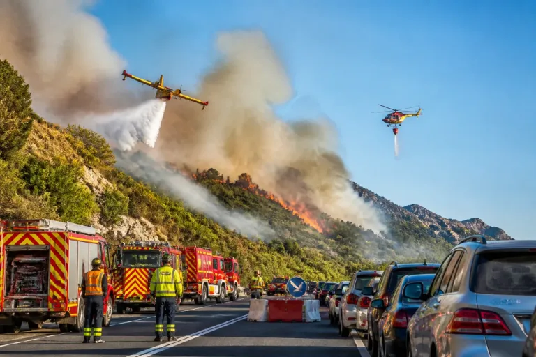Vero : un feu de maquis mobilise 80 sapeurs‑pompiers et parcourt près de 80 hectares