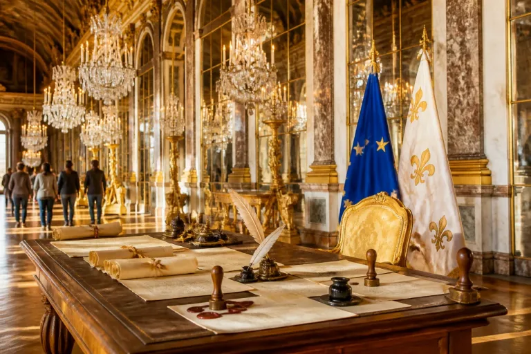 Versailles et l’Amérique : quand le château scella l’indépendance des États-Unis