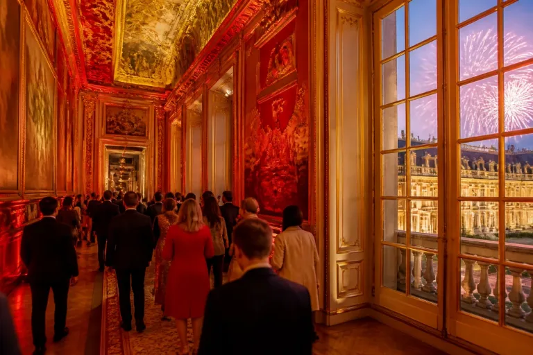Versailles : le salon de Diane restauré célébré lors d’un gala au château