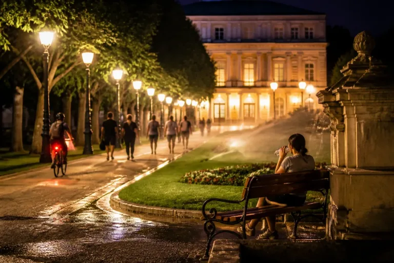 Versailles mobilisée contre la canicule : parcs ouverts la nuit et refuges climatisés