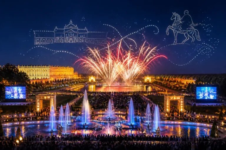 Versailles : un 14-Juillet exceptionnel avec Grandes Eaux, drones et feux d'artifice
