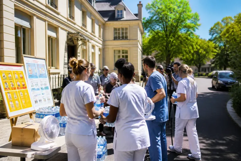 Versailles : une ministre à Lépine pour saluer la mobilisation face à la canicule