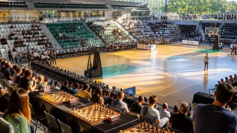 Victor Wembanyama relance le Hoop Gambit : basket et échecs au gymnase Paul‑Vaillant‑Couturier