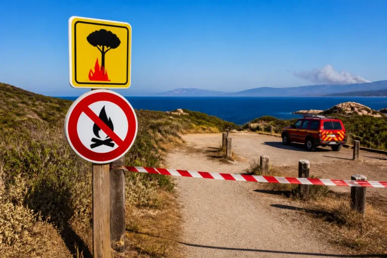 Vigilance incendie renforcée en Corse‑du‑Sud : risque très élevé dans l'extrême sud et Conca
