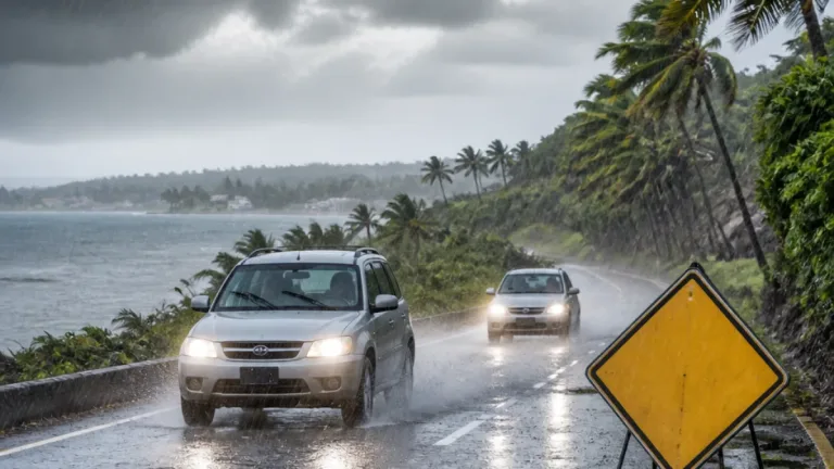 Vigilance jaune : la Guadeloupe sous de fortes pluies et orages, accumulations localisées attendues