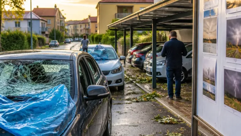 Vigilance jaune orages dans le sud du Forez : habitants sur le qui-vive après la tempête