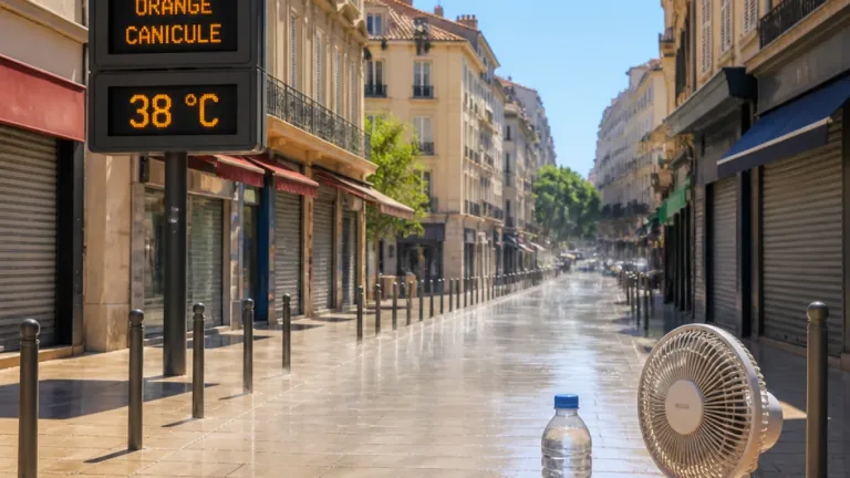 Vigilance orange canicule dans les Bouches‑du‑Rhône : jusqu’à 38 °C attendus