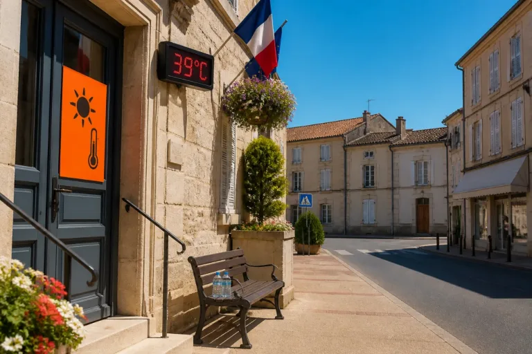 Vigilance orange canicule dans les Deux‑Sèvres : jusqu'à 40°C attendus en début de semaine