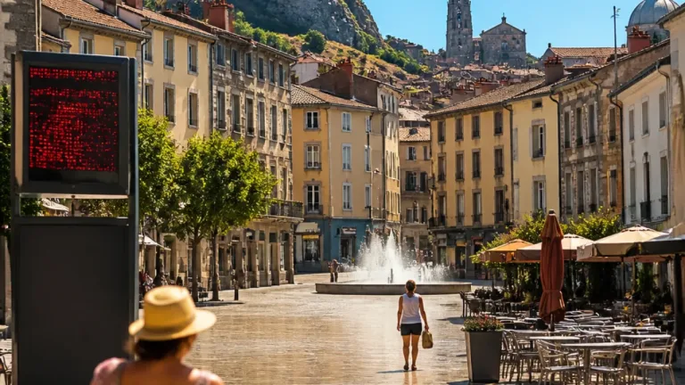 Vigilance orange canicule en Haute‑Loire : des températures élevées attendues dès lundi midi
