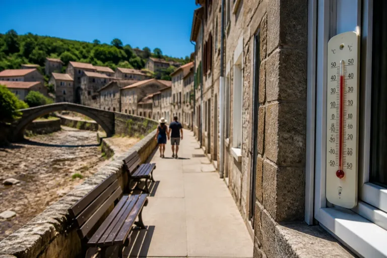 Vigilance orange canicule réactivée en Ardèche : hausse des températures attendue dès dimanche