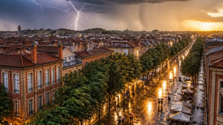 Vigilance orange : la Haute-Garonne attend des orages violents ce dimanche soir
