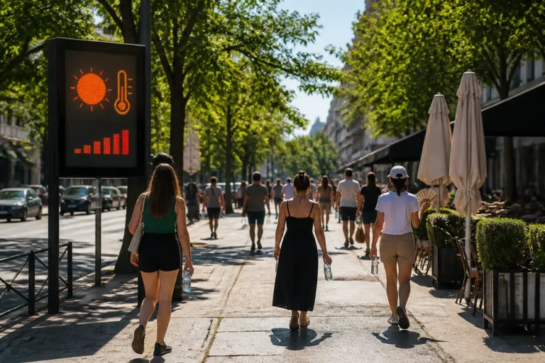 Vigilance orange : une nouvelle vague de chaleur s’abat sur Paris cette semaine
