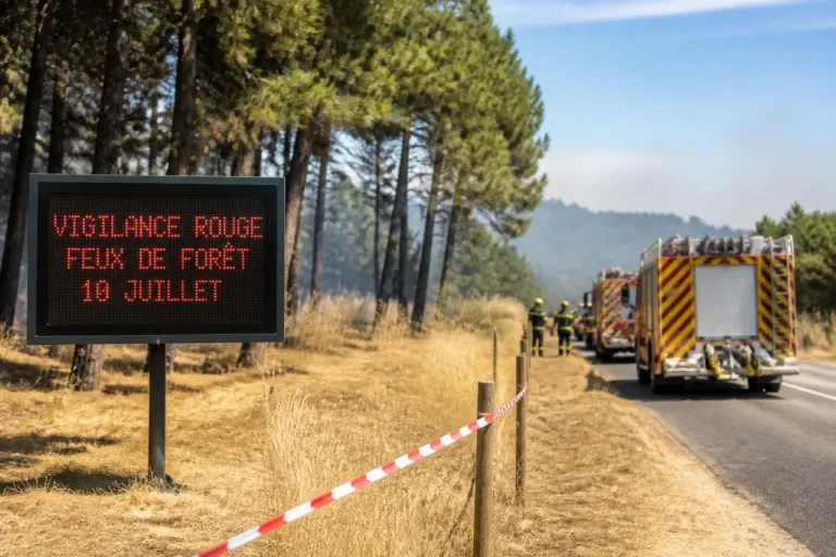 Vigilance rouge feux de forêt en Haute-Garonne : alerte maximale ce vendredi 10 juillet