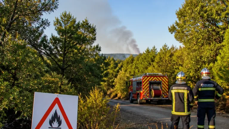 Vigilance rouge incendie : le Gard placé en alerte pour risque « très élevé » de feux de forêt