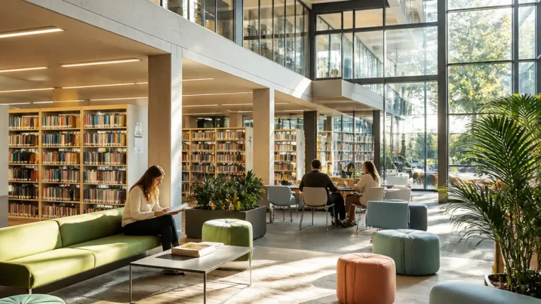 Villeneuve-d'Ascq : l'Agora, la BU du campus de Pont-de-Bois rouvre après quatre ans de travaux