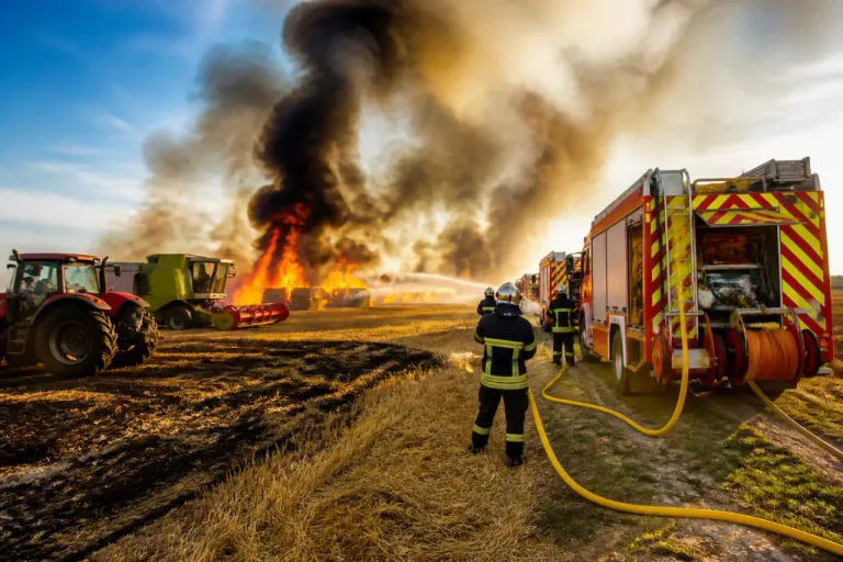 Violents feux de végétation en Thiérache : plus de 10 hectares brûlés, pompiers sur plusieurs fronts