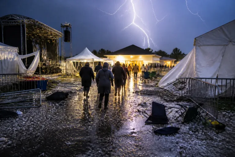 Violents orages en Mayenne : dégâts à l’est du département et frayeur aux Badifolies
