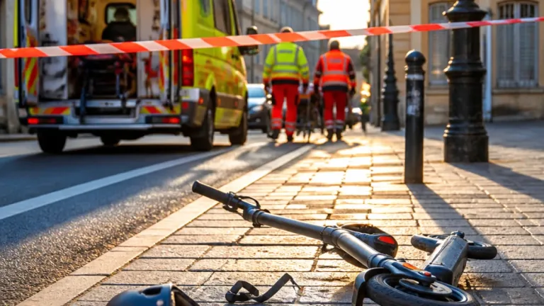 Vitry-le-François : une trentenaire meurt après une chute à trottinette en ville