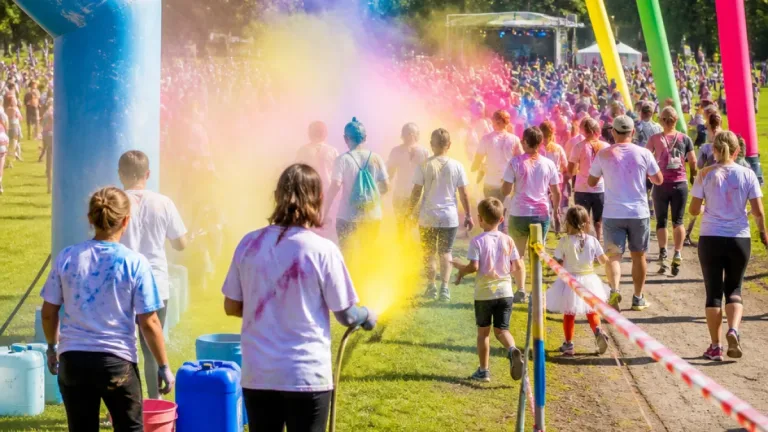 Wattrelos : la Color Run remise en couleurs ouvre le week‑end des Berlouffes