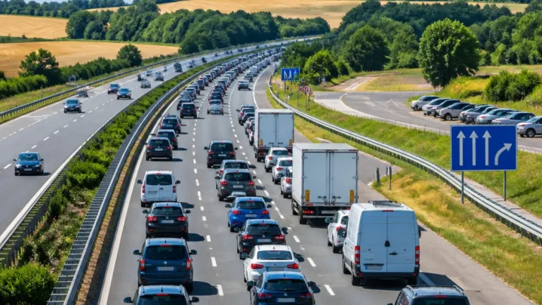 Week-end du 7 au 10 août : circulation très chargée, vigilance sur l’A10 en Eure‑et‑Loir